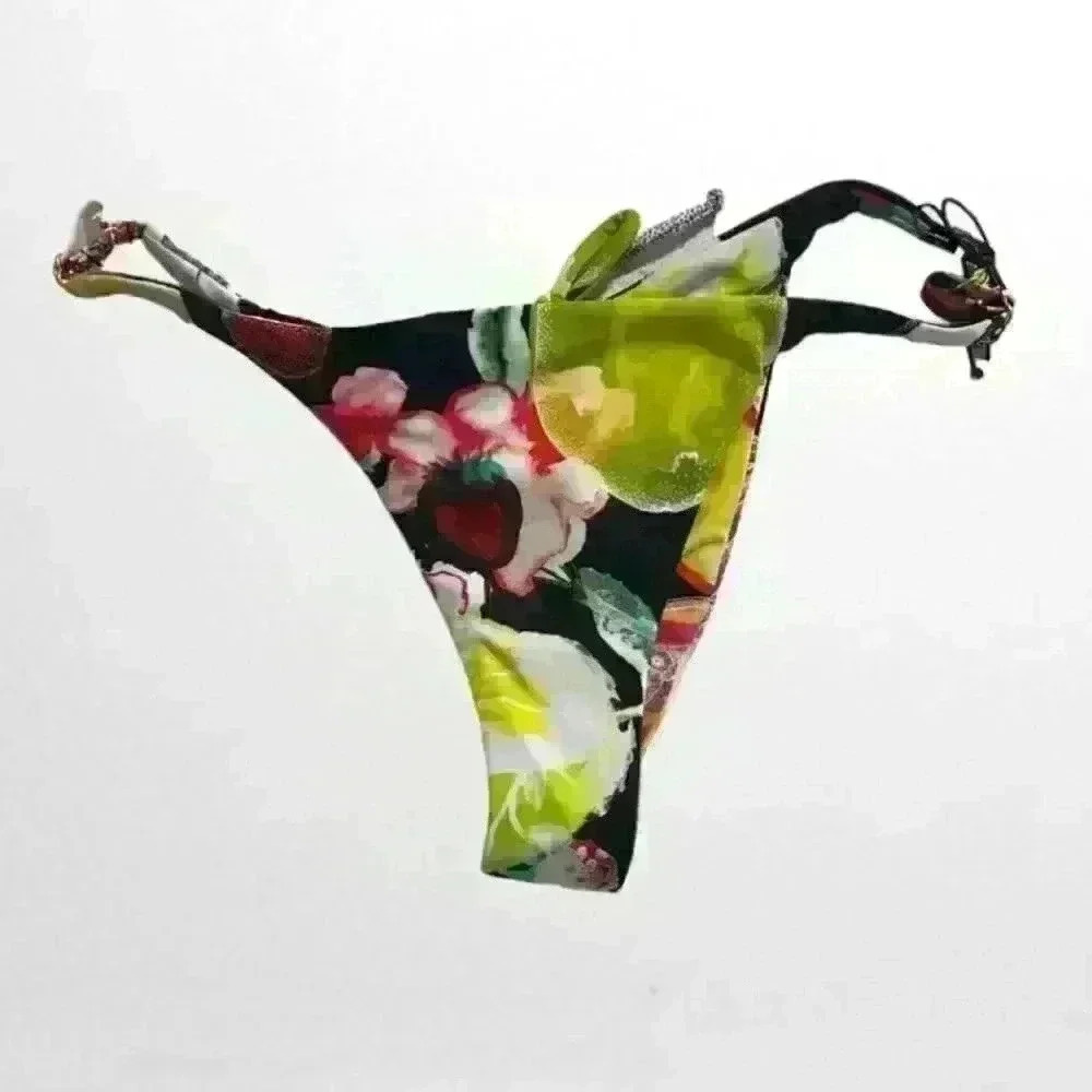 Swiminista x Christian Lacroix Artwork Fearless Manaos Black Bottom Size Small​​